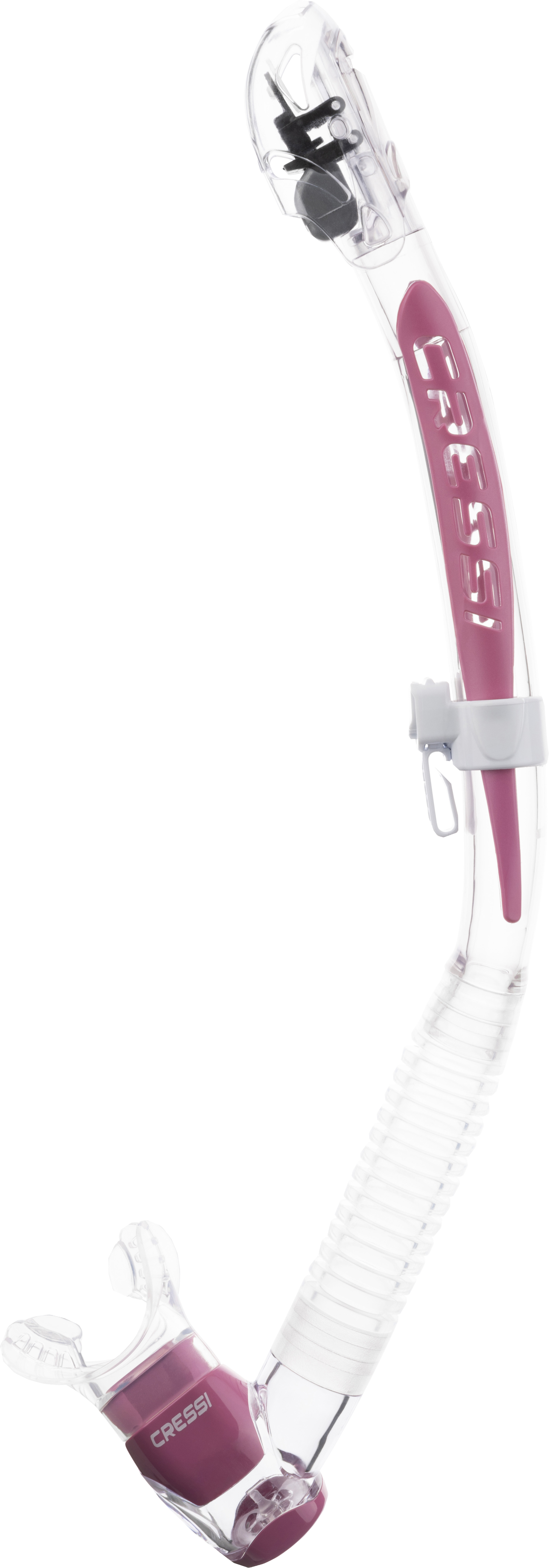 Itaca Ultra Dry Snorkel Clear/Pink