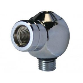 1 st. stage adaptor 90 grader Vinkel til lavtryksslange