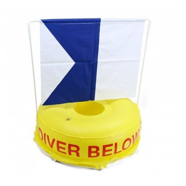 Diver Below Bje m Alpha flag