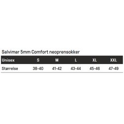 Salvimar Comfort sokker 5mm